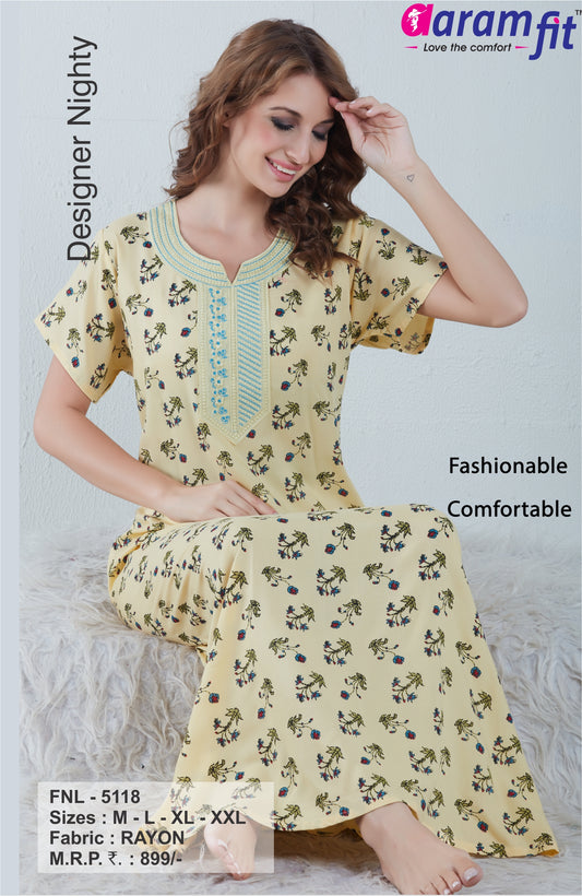 AARAMFIT DESIGNER NIGHTY FNL-5118