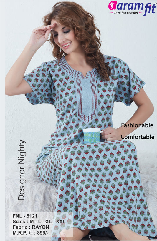 AARAMFIT DESIGNER NIGHTY FNL-5121