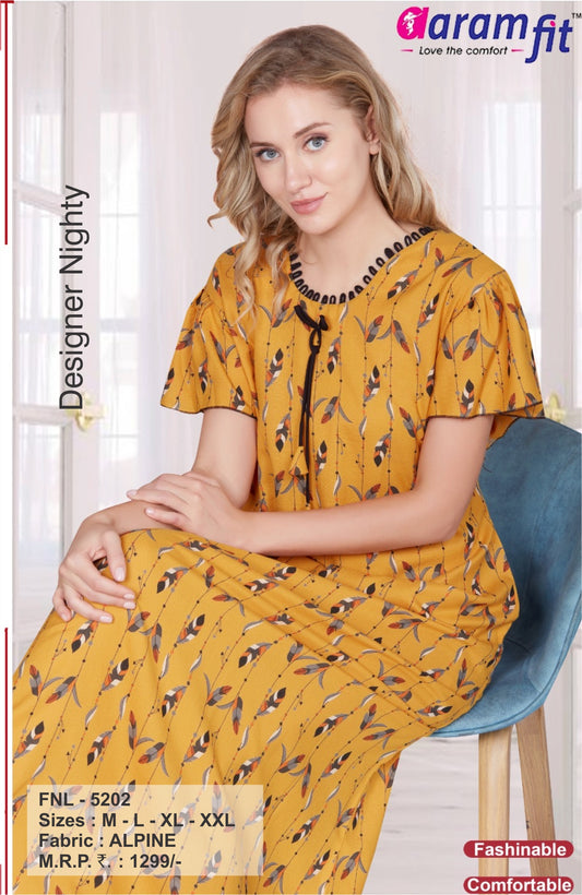 AARAMFIT DESIGNER NIGHTY FNL-5202