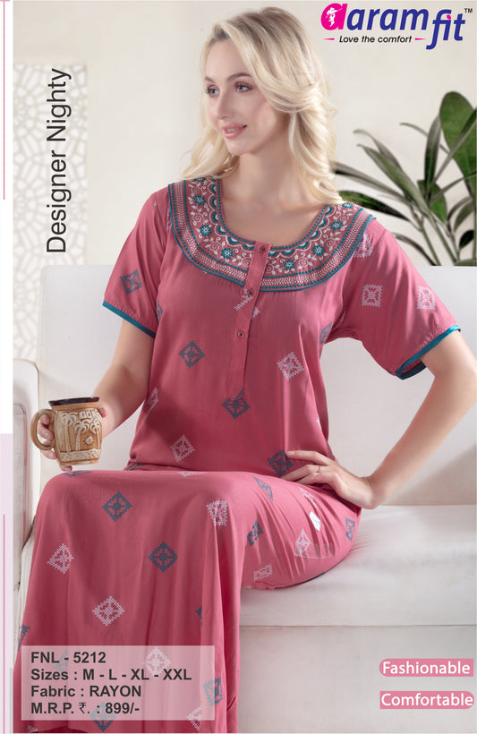 AARAMFIT DESIGNER NIGHTY FNL-5212