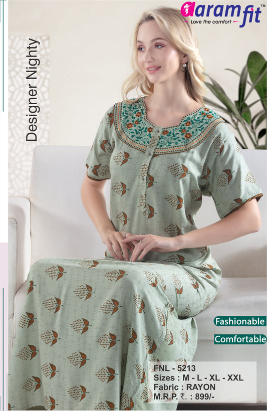 AARAMFIT DESIGNER NIGHTY FNL-5213