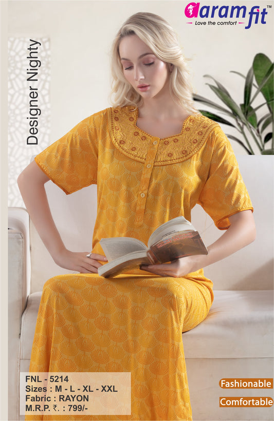 AARAMFIT DESIGNER NIGHTY FNL-5214