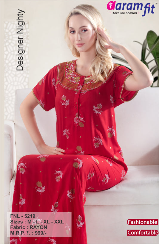 AARAMFIT DESIGNER NIGHTY FNL-5219