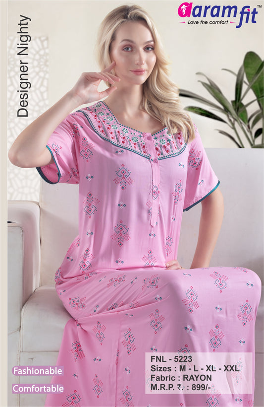 AARAMFIT DESIGNER NIGHTY FNL-5223