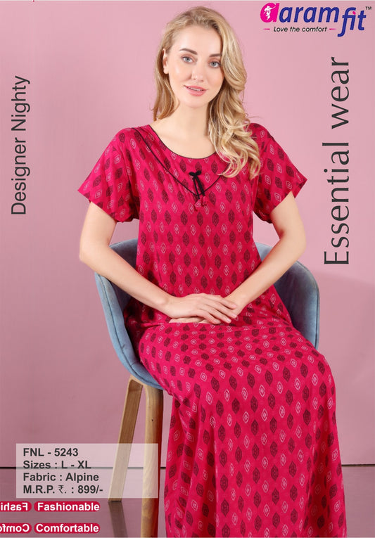 AARAMFIT DESIGNER NIGHTY FNL-5243