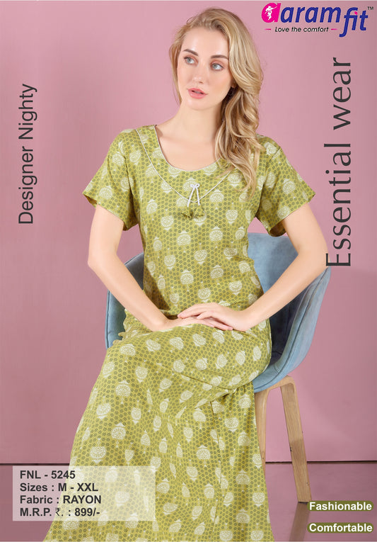 AARAMFIT DESIGNER NIGHTY FNL-5245