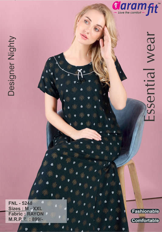 AARAMFIT DESIGNER NIGHTY FNL-5248