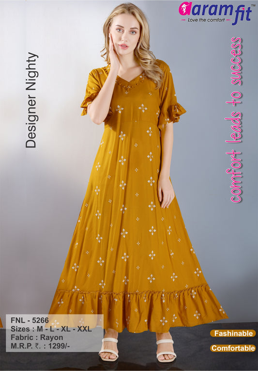 AARAMFIT DESIGNER NIGHTY FNL-5266