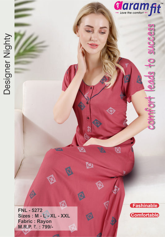 AARAMFIT DESIGNER NIGHTY FNL-5272
