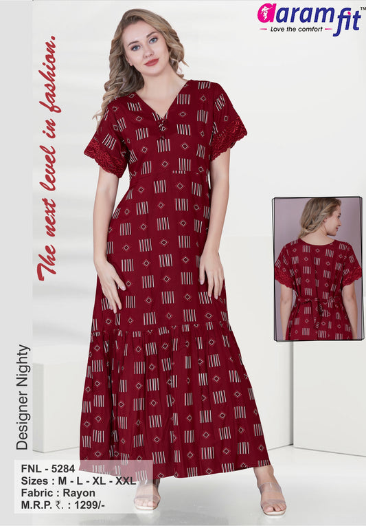 AARAMFIT DESIGNER NIGHTY FNL-5284