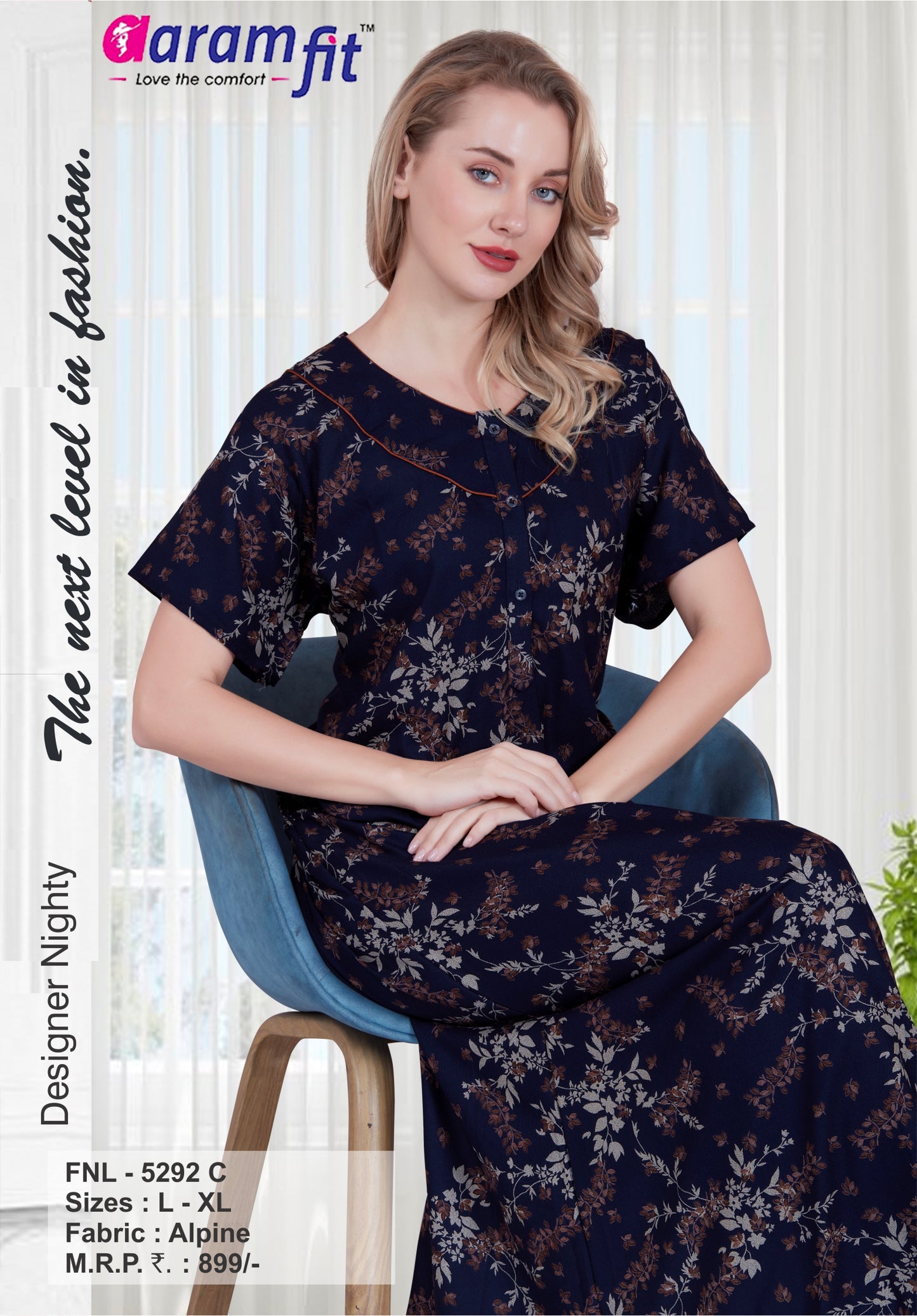 AARAMFIT DESIGNER NIGHTY FNL-5292