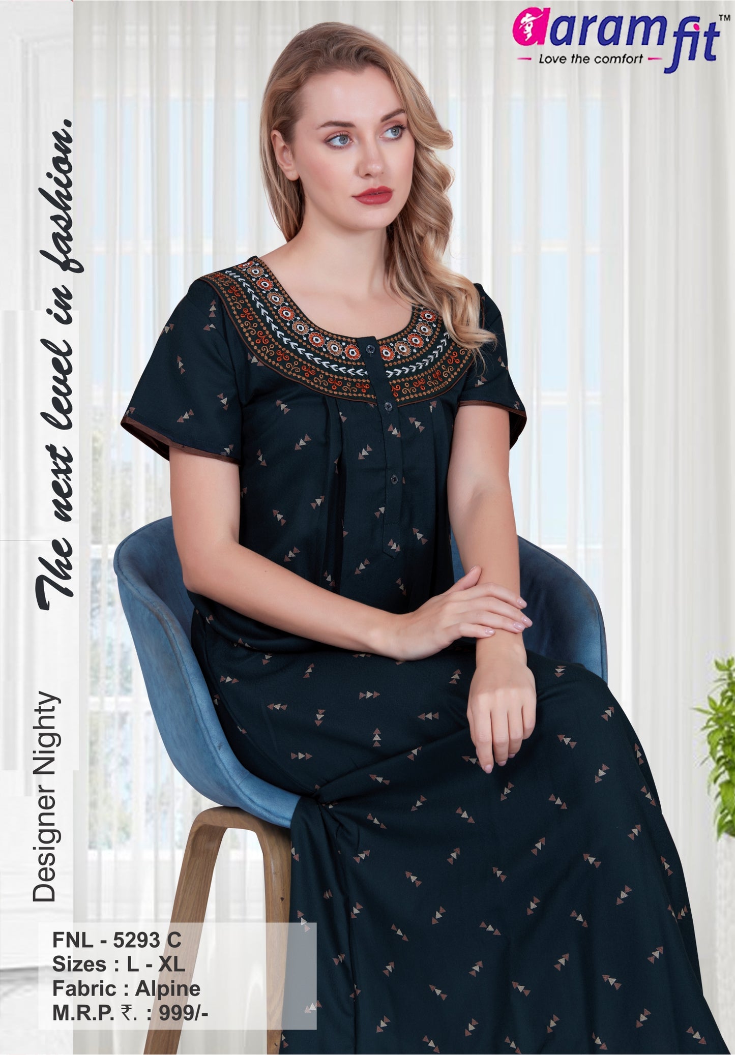 AARAMFIT DESIGNER NIGHTY FNL-5293