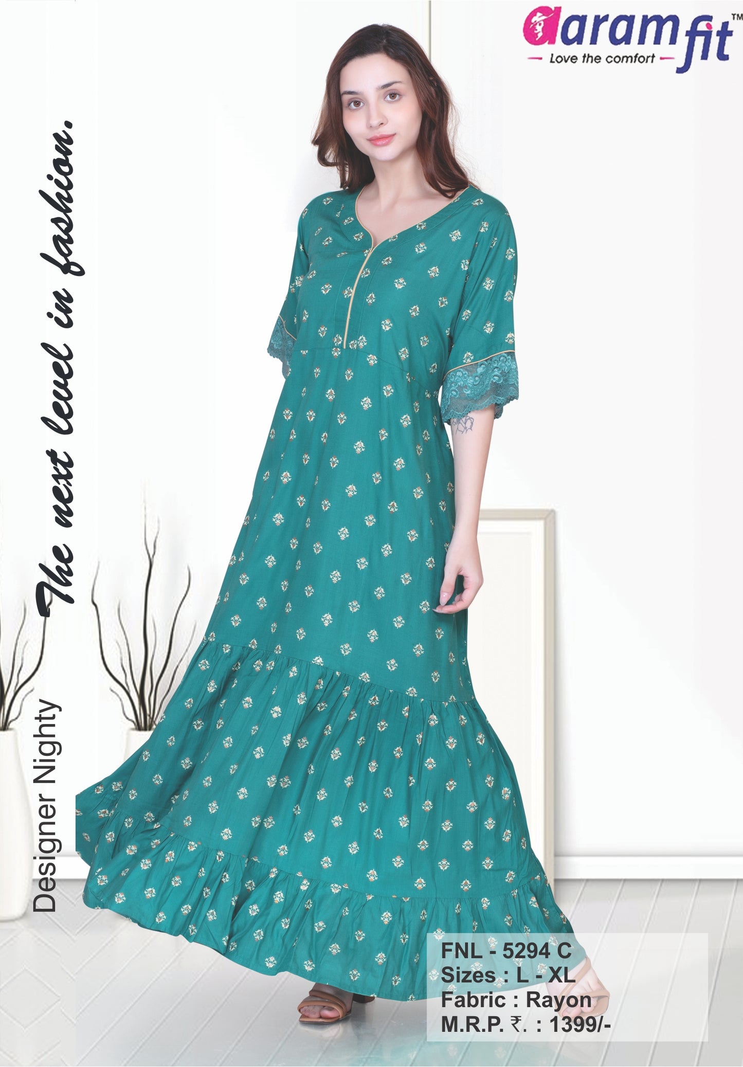 AARAMFIT DESIGNER NIGHTY FNL-5294