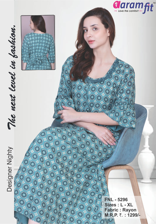AARAMFIT DESIGNER NIGHTY FNL-5296