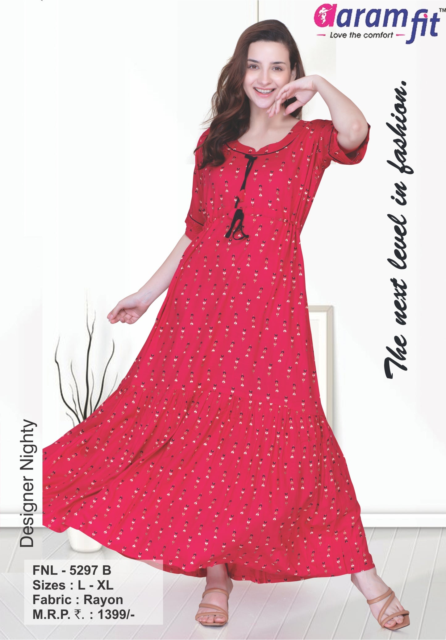 AARAMFIT DESIGNER NIGHTY FNL-5297