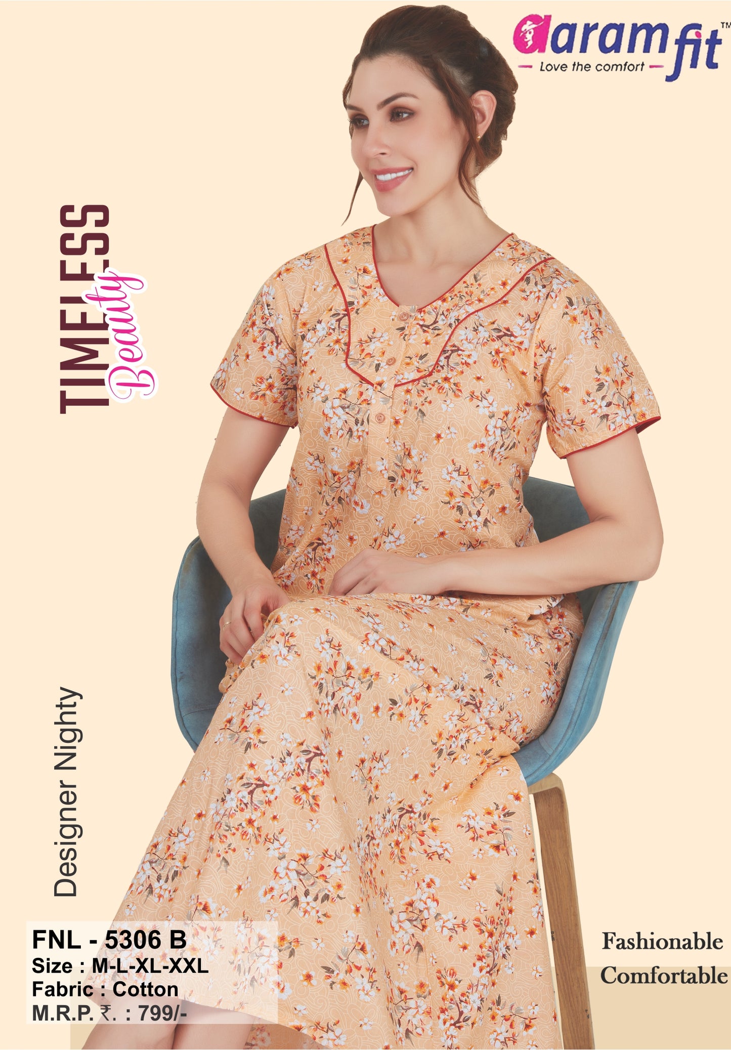 AARAMFIT DESIGNER NIGHTY FNL-5306
