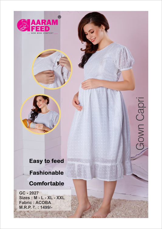 AaramFeed Feeding Gown Capri-GC-2027