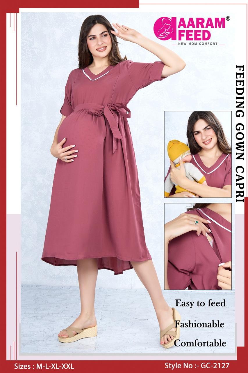 AaramFeed Feeding Gown Capri-GC-2127
