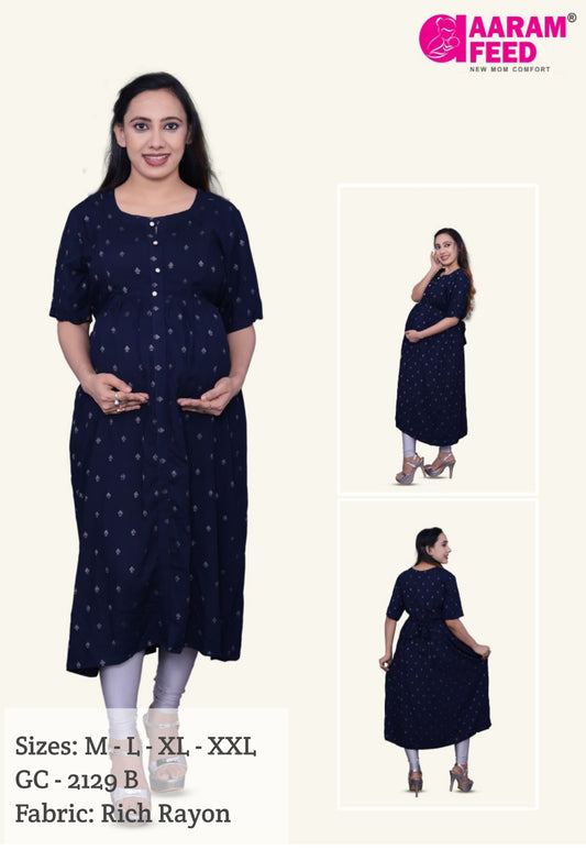 AaramFeed Feeding Gown Capri-GC-2129