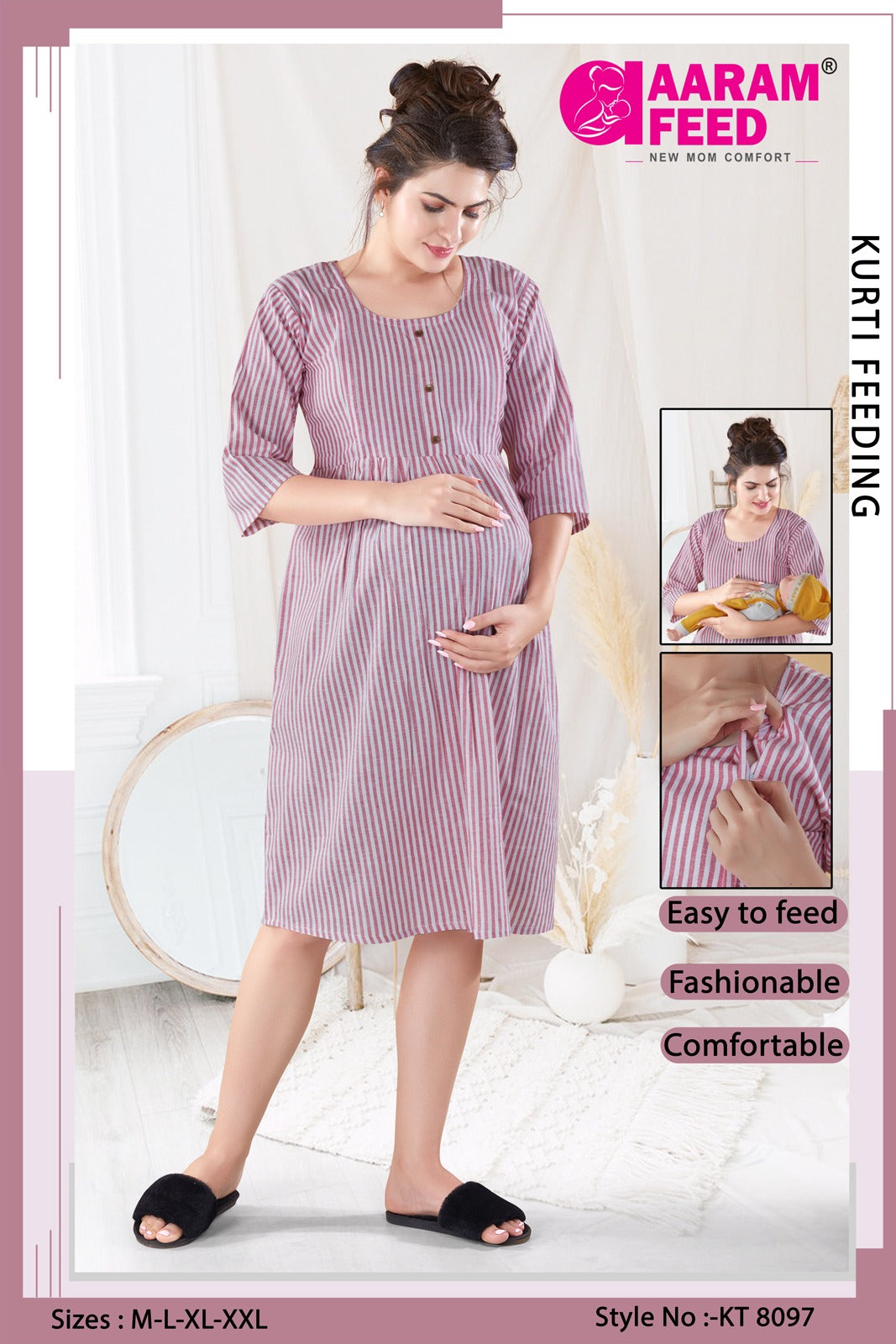 AaramFeed Feeding Kurti KT-8097