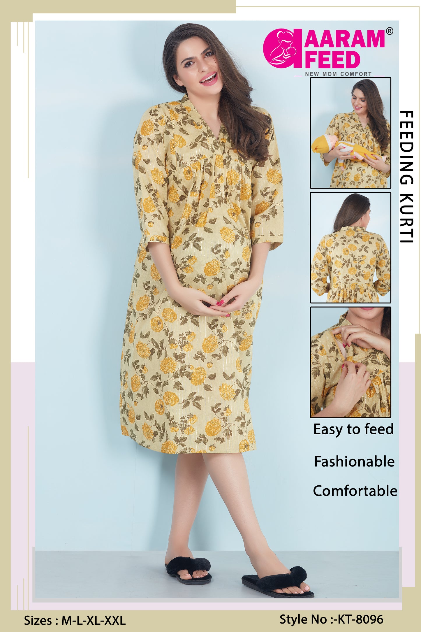 AaramFeed Feeding Kurti KT-8096