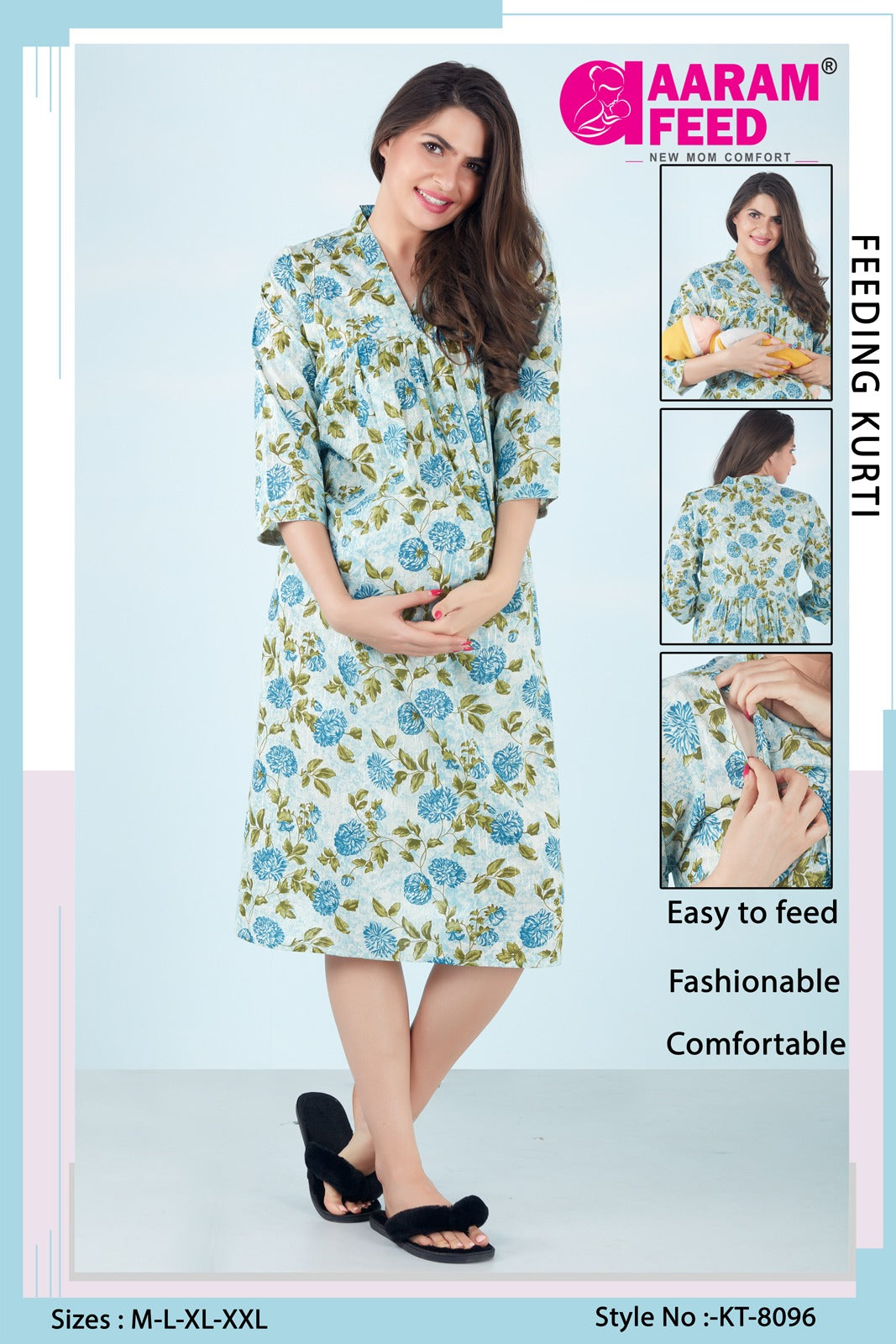 AaramFeed Feeding Kurti KT-8096