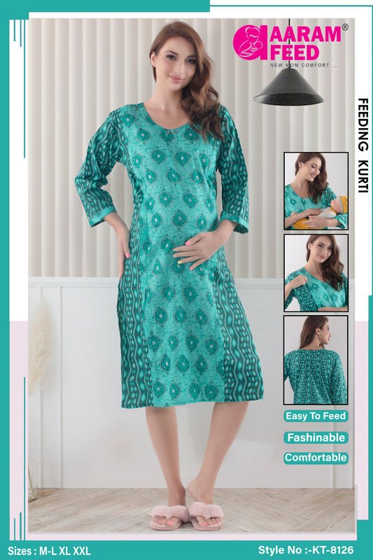 AaramFeed Feeding Kurti KT-8126