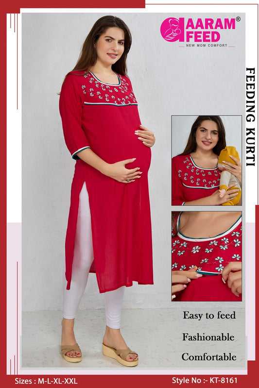 AaramFeed Feeding Kurti-KT-8161