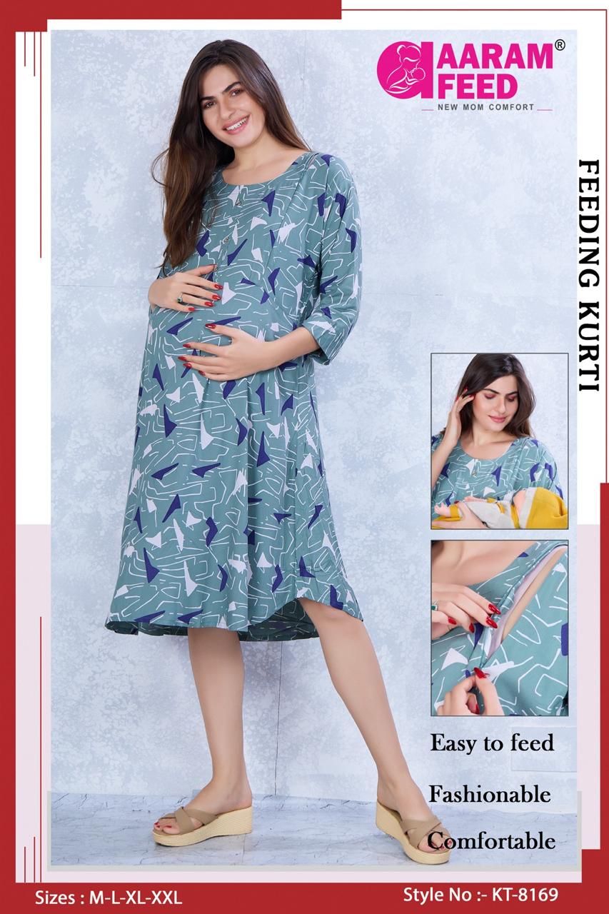 AaramFeed Feeding Kurti-KT-8169