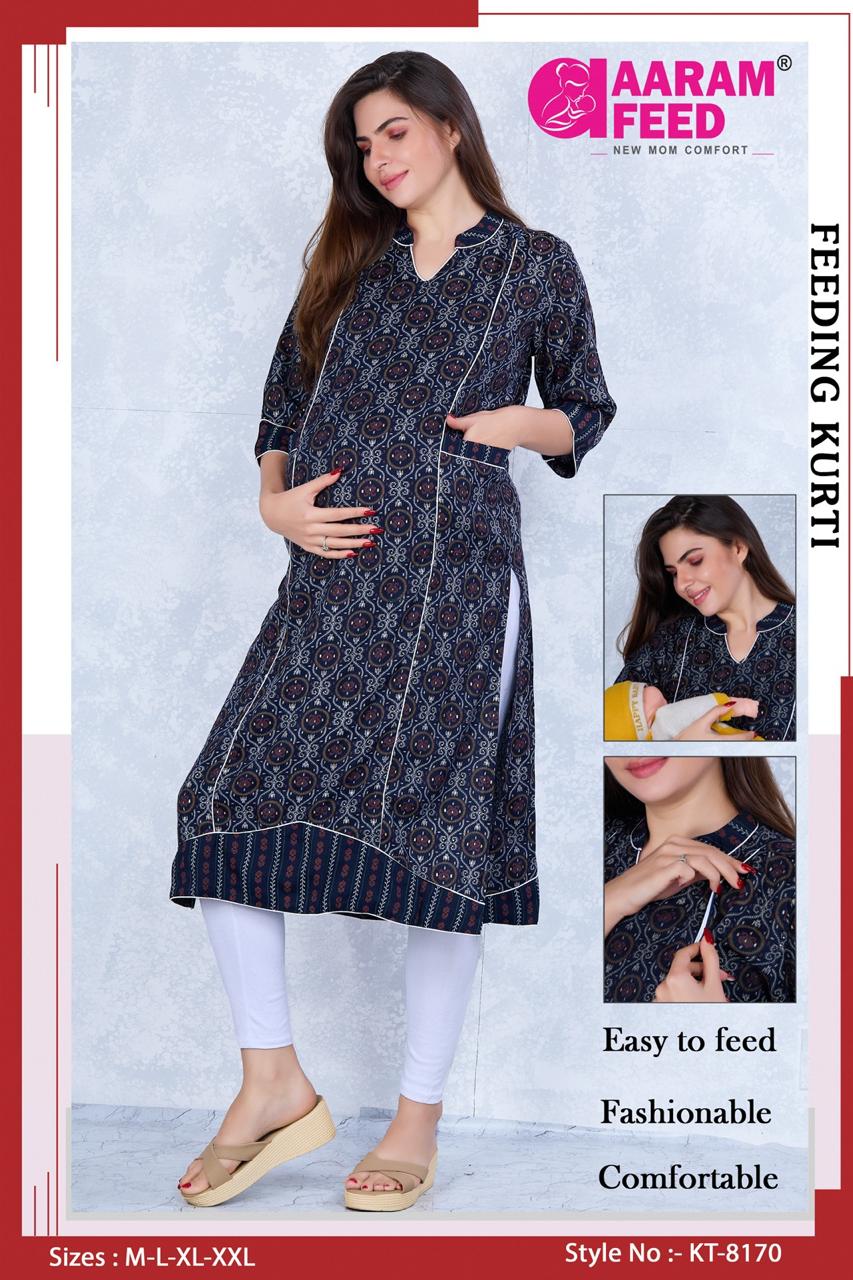 AaramFeed Feeding Kurti-KT-8170