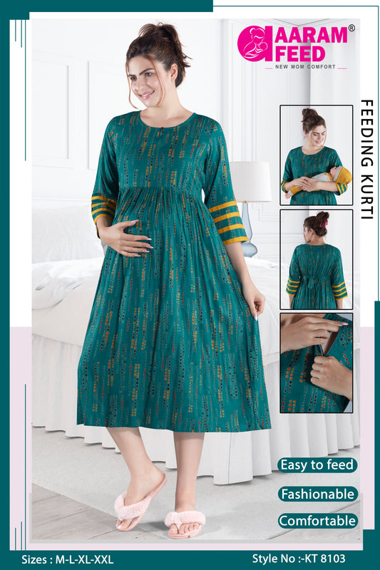 AaramFeed Feeding Kurti KT-8103