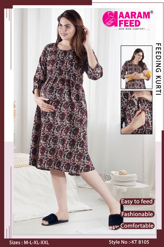 AaramFeed Feeding Kurti KT-8105
