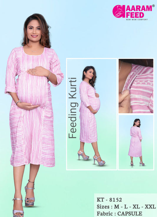 AaramFeed Feeding Kurti-KT-8152
