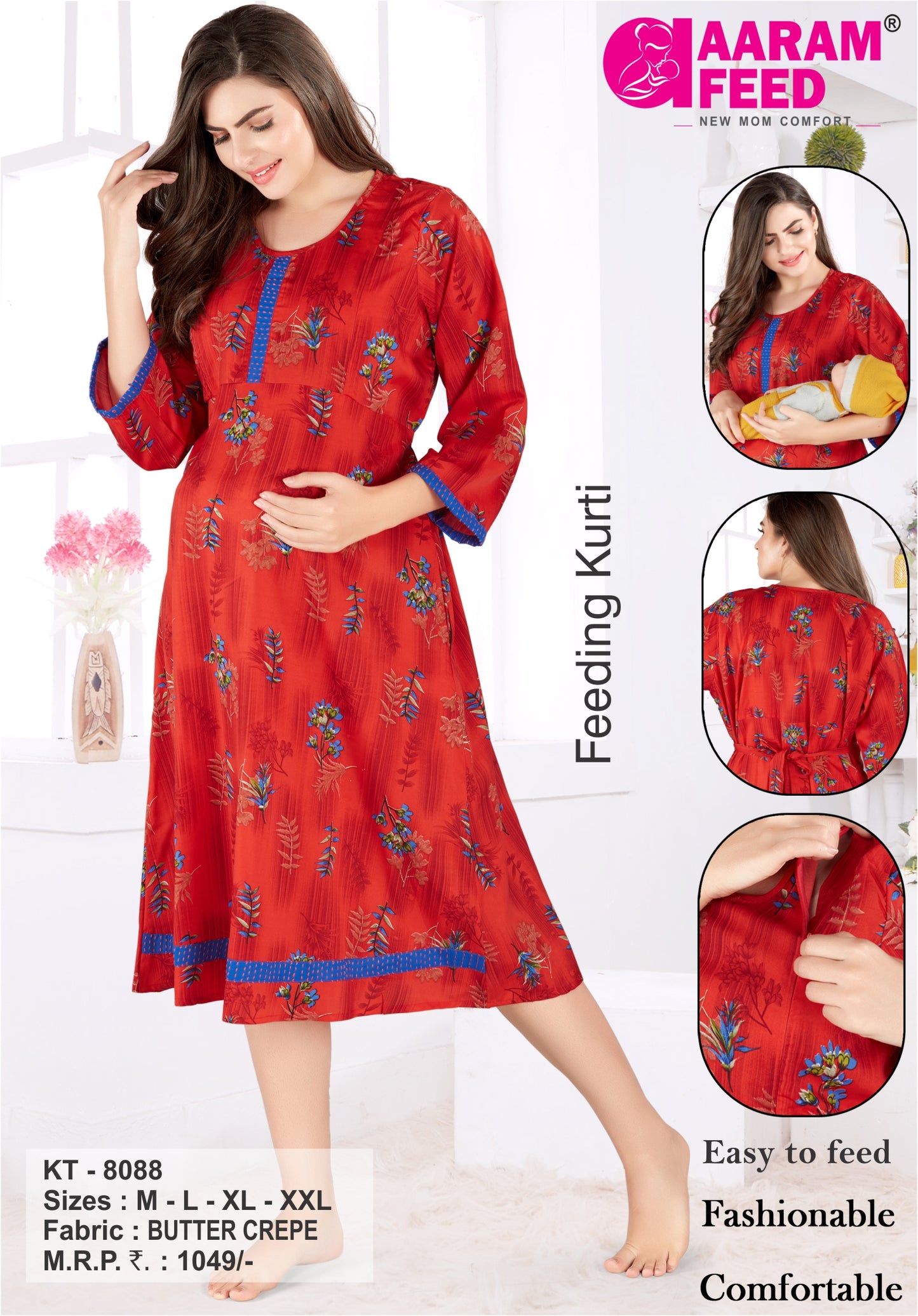 AaramFeed Feeding Kurti KT-8088