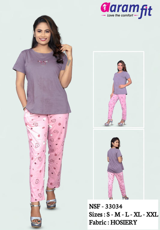 AaramFit Night Suit Full-NSF-33034