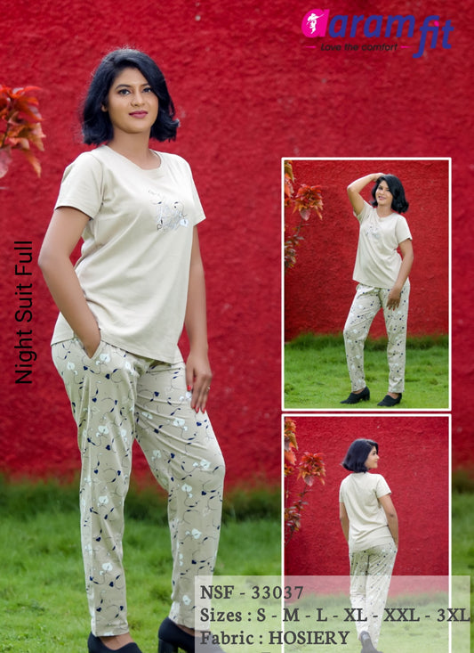 AaramFit Night Suit Full-NSF-33037