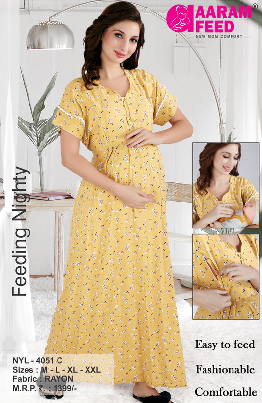AaramFeed Feeding Nighty-NYL-4051