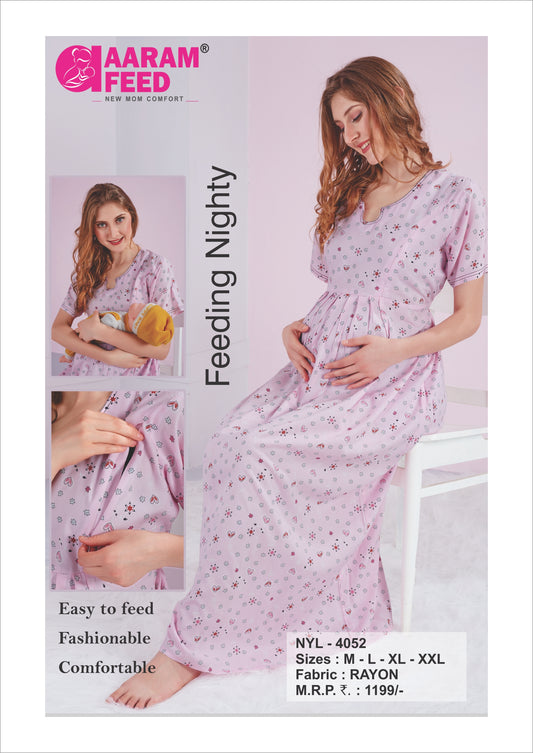 AaramFeed Feeding Nighty-NYL-4052