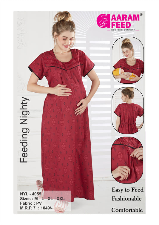 AaramFeed Feeding Nighty-NYL-4055