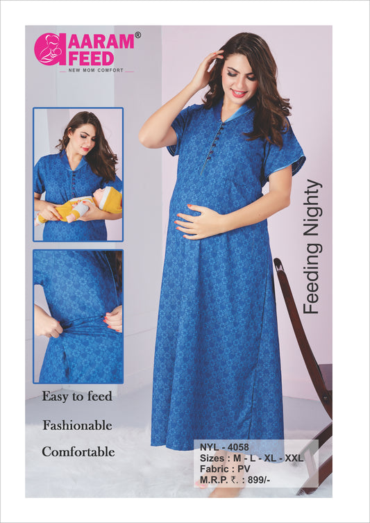 AaramFeed Feeding Nighty-NYL-4058