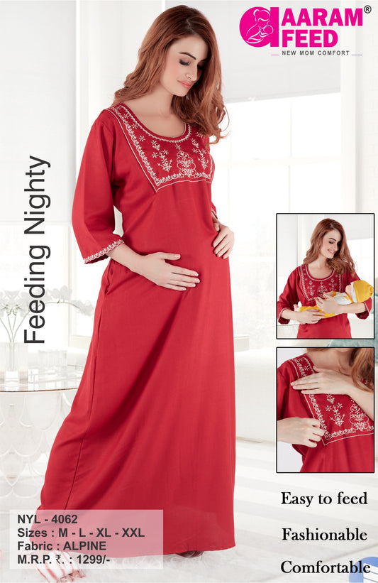 AaramFeed Feeding Nighty-NYL-4062