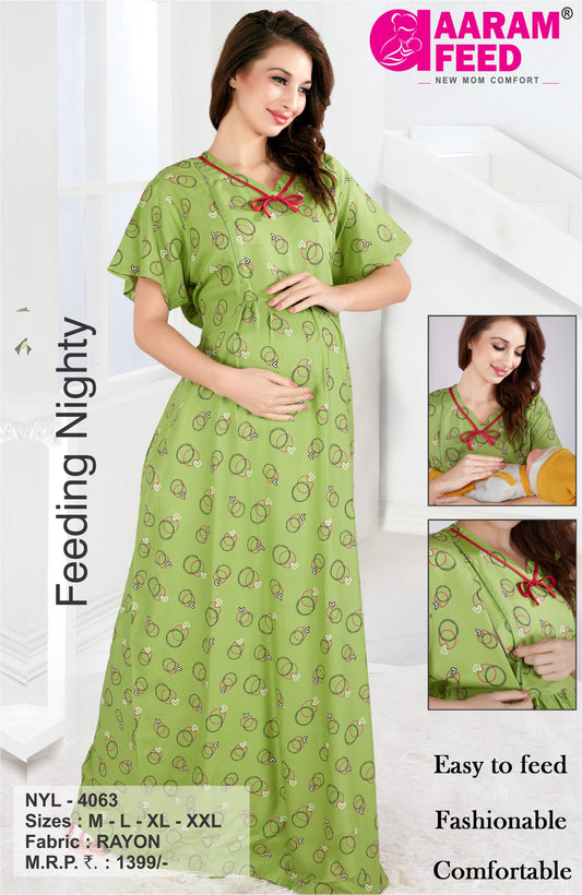 AaramFeed Feeding Nighty-NYL-4063
