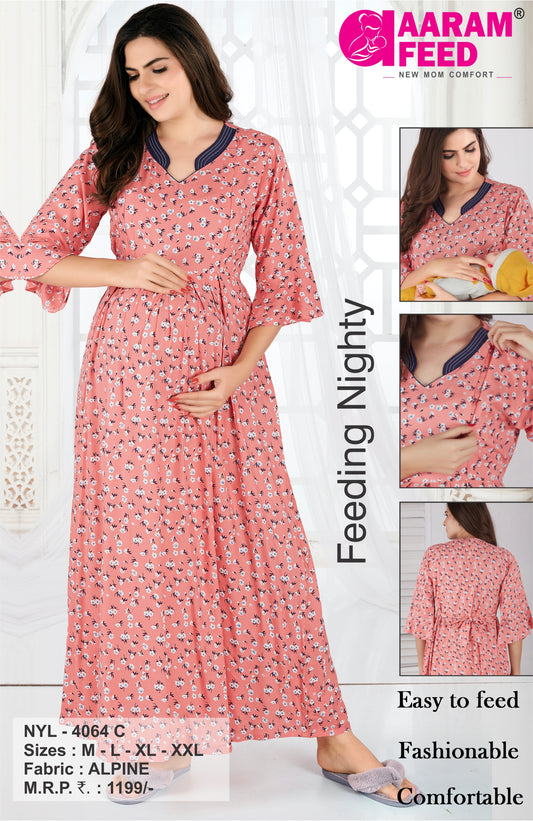 AaramFeed Feeding Nighty-NYL-4064