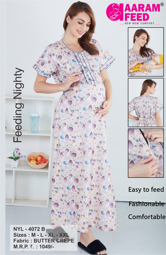 AaramFeed Feeding Nighty-NYL-4072