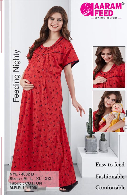 AaramFeed Feeding Nighty-NYL-4082