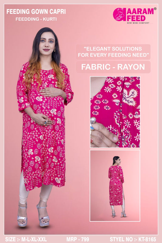 AaramFeed Feeding Kurti KT-8165