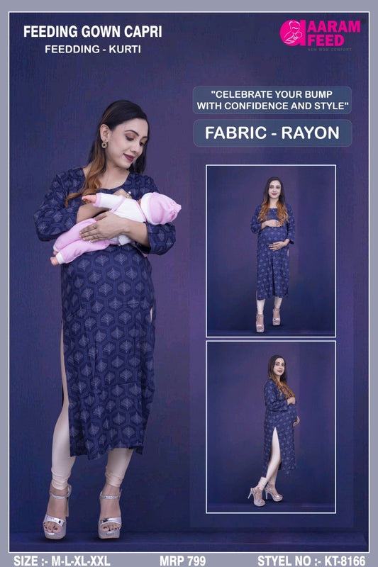 AaramFeed Feeding Kurti KT-8166