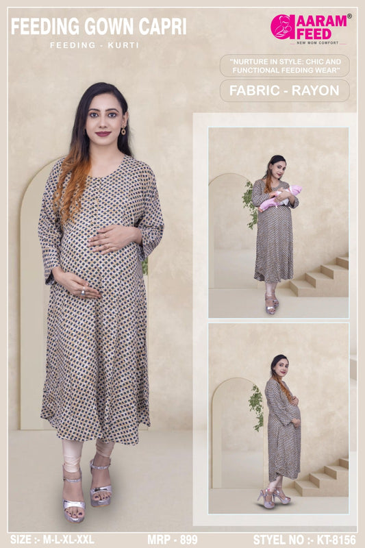 AaramFeed Feeding Kurti KT-8156