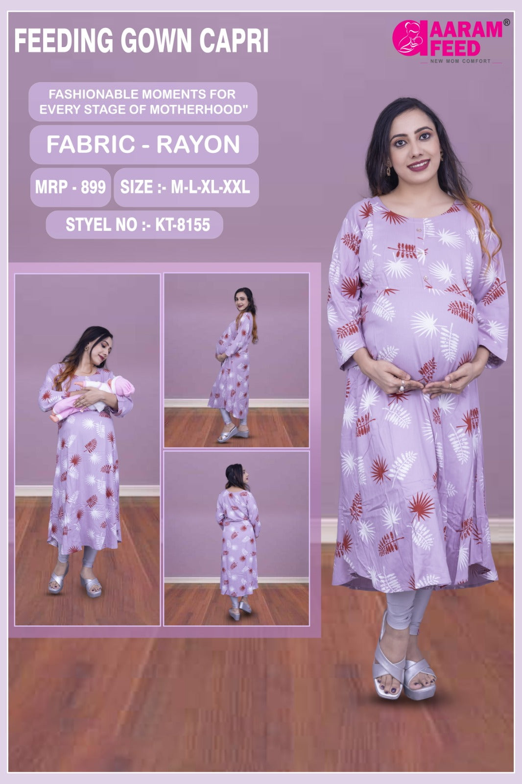 AaramFeed Feeding Kurti KT-8155