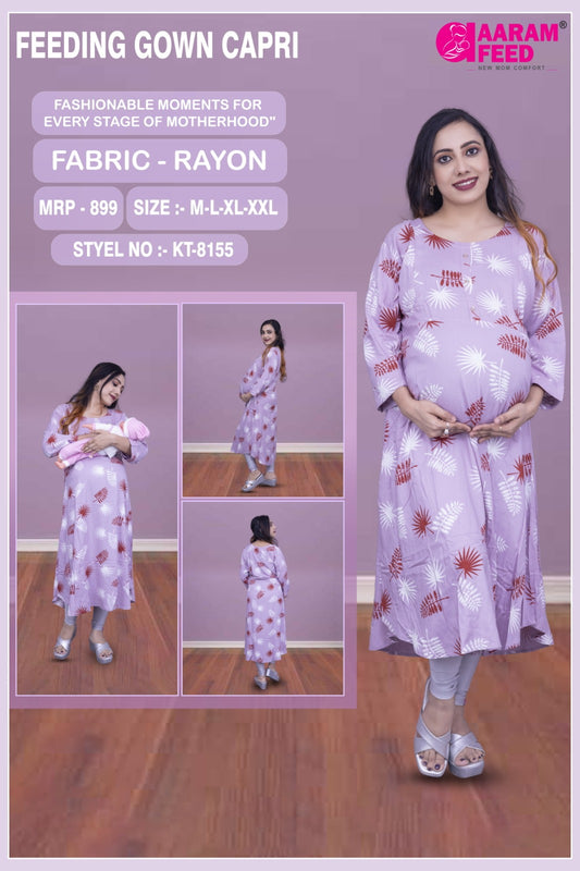 AaramFeed Feeding Kurti KT-8155